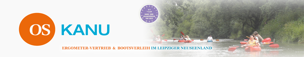 OS Kanu | Ergometer Vertrieb & Bootsverleih im Leipziger Neuseenland